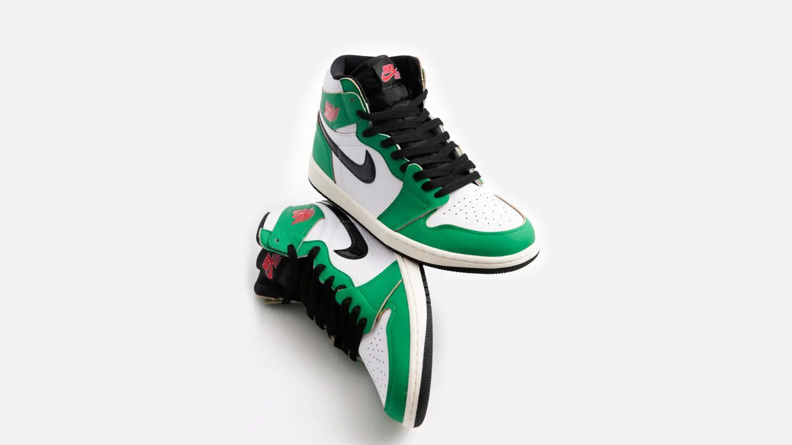 WMNS Air Jordan 1 High OG (Lucky Green/Black-White-Sail) - Patta