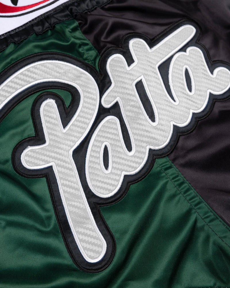 Patta x Fairtex Homecoming 2025 Muay Thai Shorts (Multi/Black/Green) - Patta