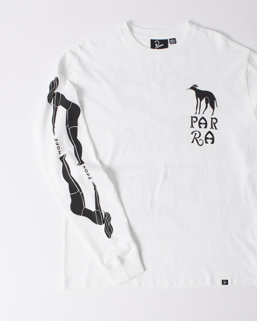 ByParra Dog Training Long Sleeve t-shirt (White)