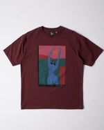 By Parra Protect the sun t-shirt (Dark Burgundy) ByParra