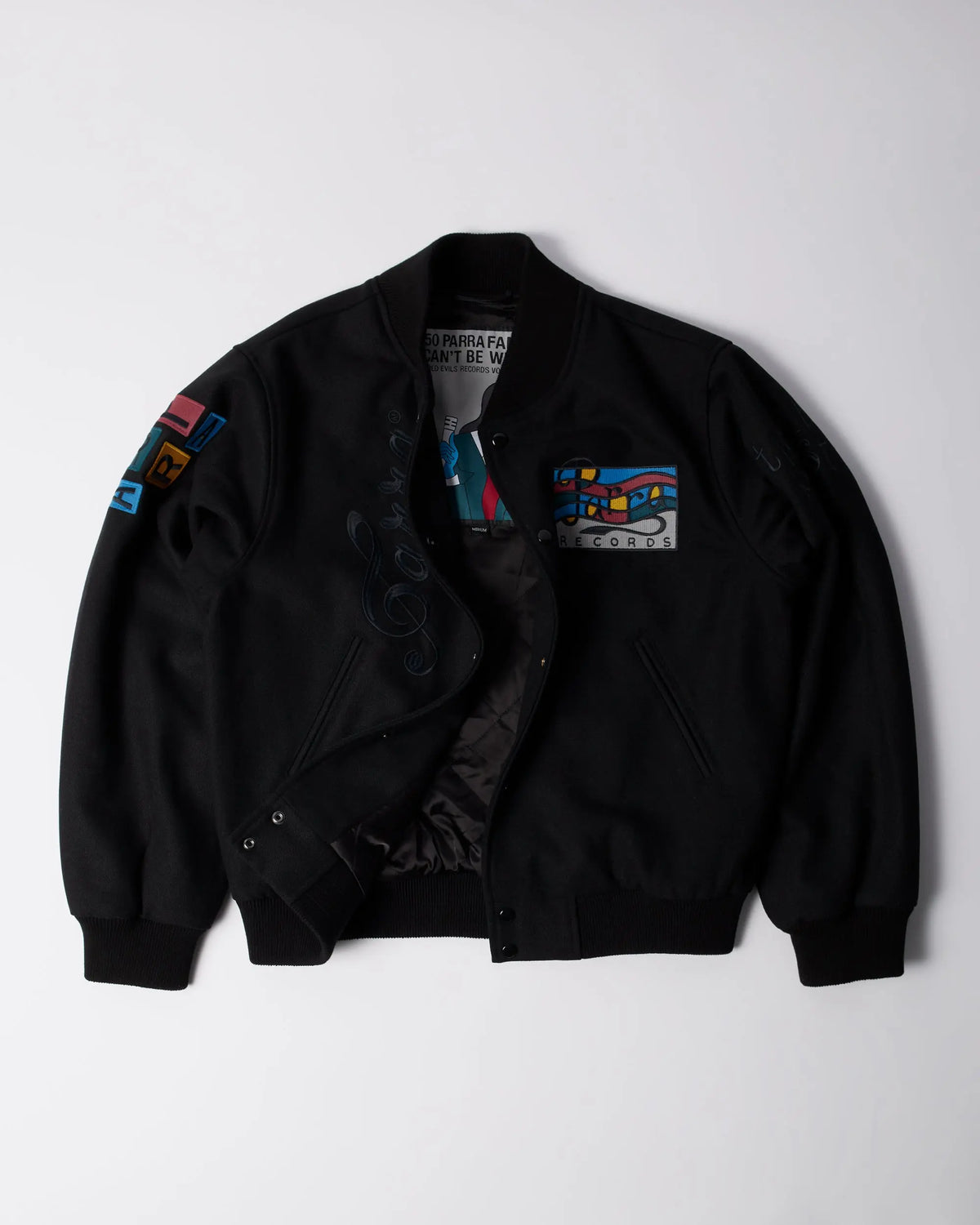 By Parra All the best varsity jacket (Black) By Parra