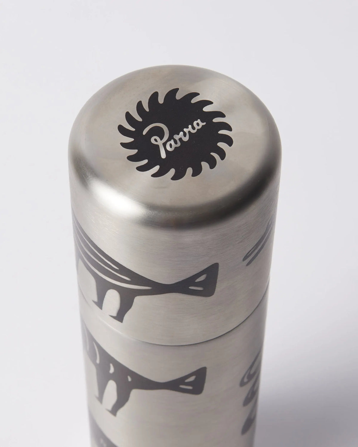 By Parra Snakes and darwin Klean Kanteen bottle (Brushed) By Parra