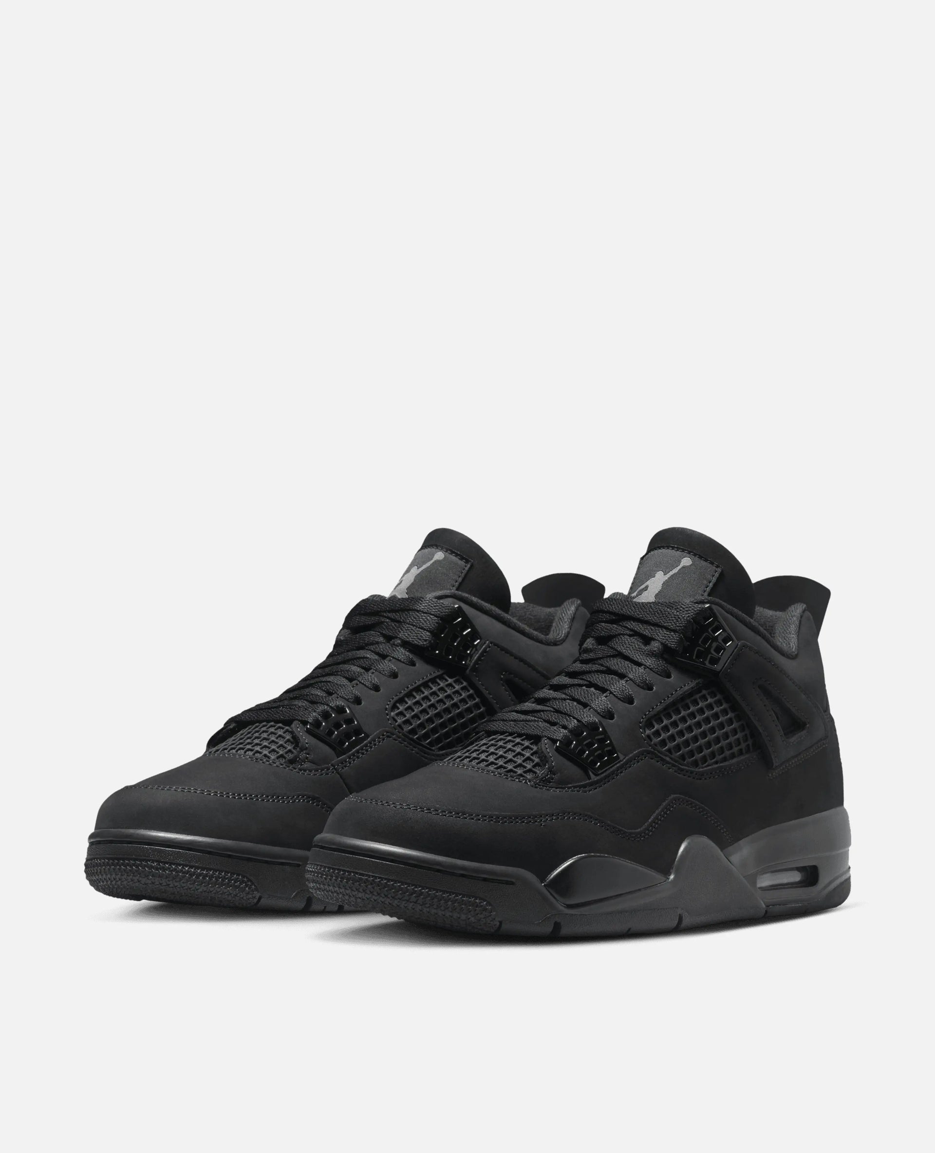 Nike Air Jordan 4 Retro (Black/Black-LT Graphite) Nike
