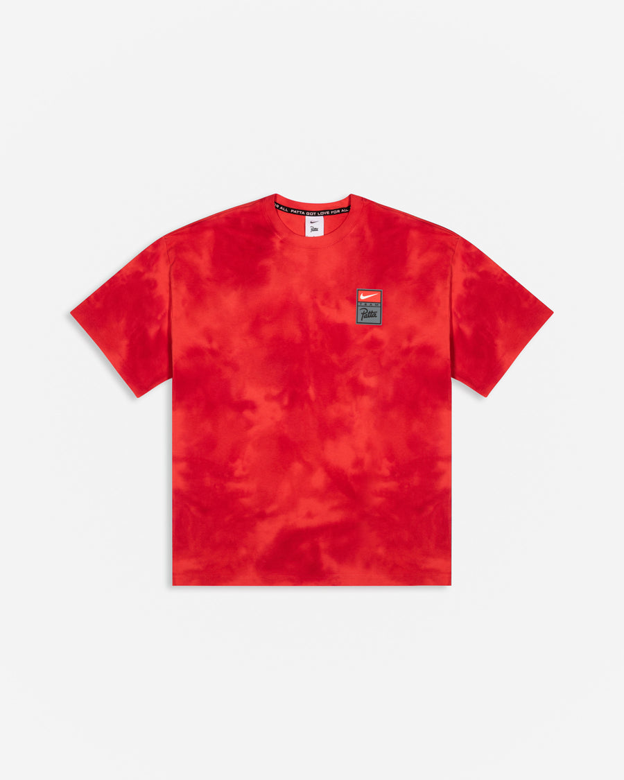 Patta x Nike NRG T-shirt GX Washed (Rush Red/University Red/Gym Red)