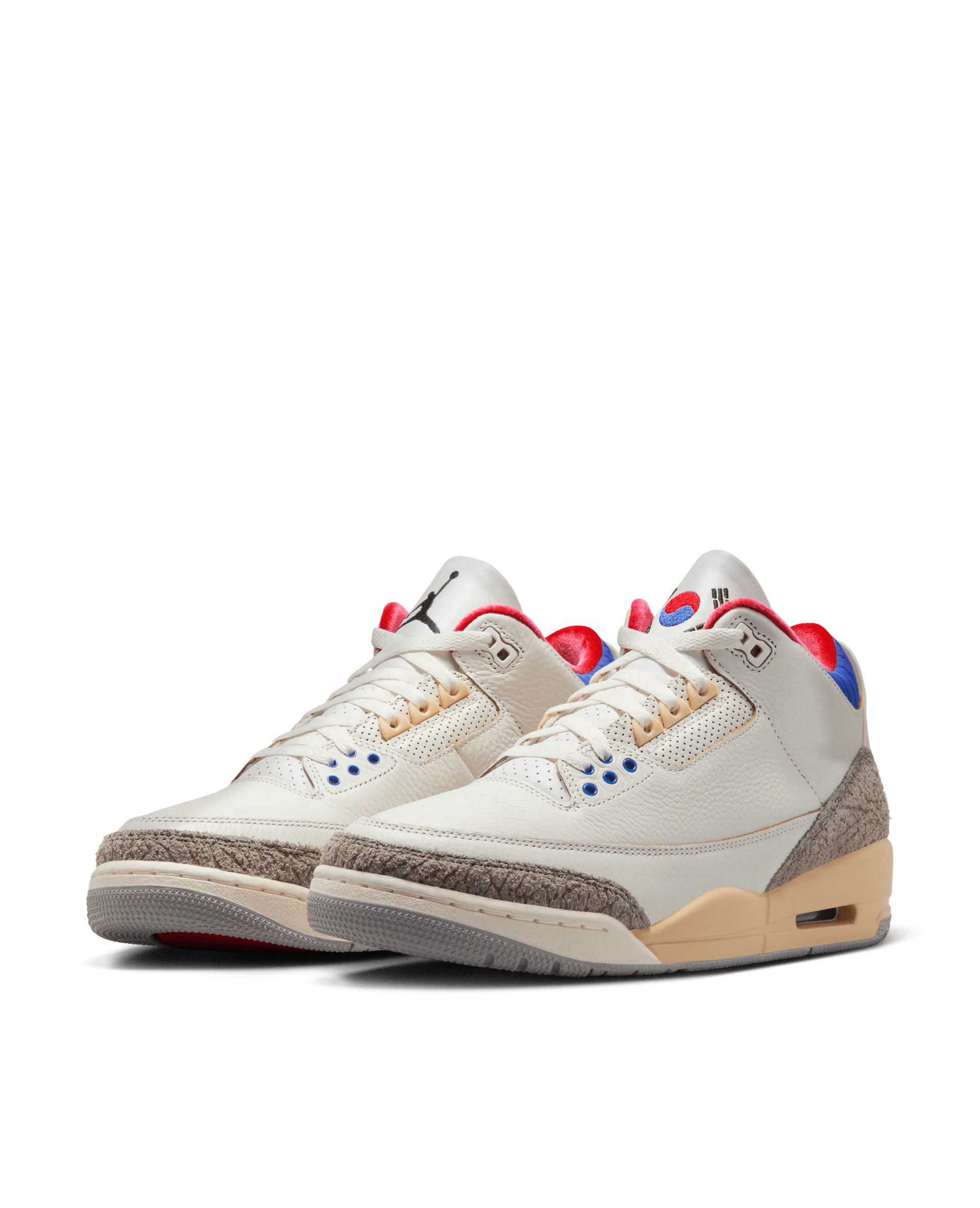 Nike Air Jordan 3 Retro OG Sp (White/Black-Sport Royal-Challange Red) Jordan