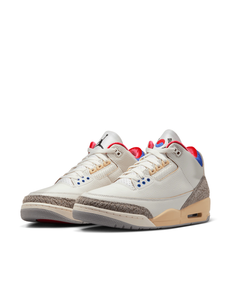 Nike Air Jordan 3 Retro OG Sp (White/Black-Sport Royal-Challange Red) Jordan