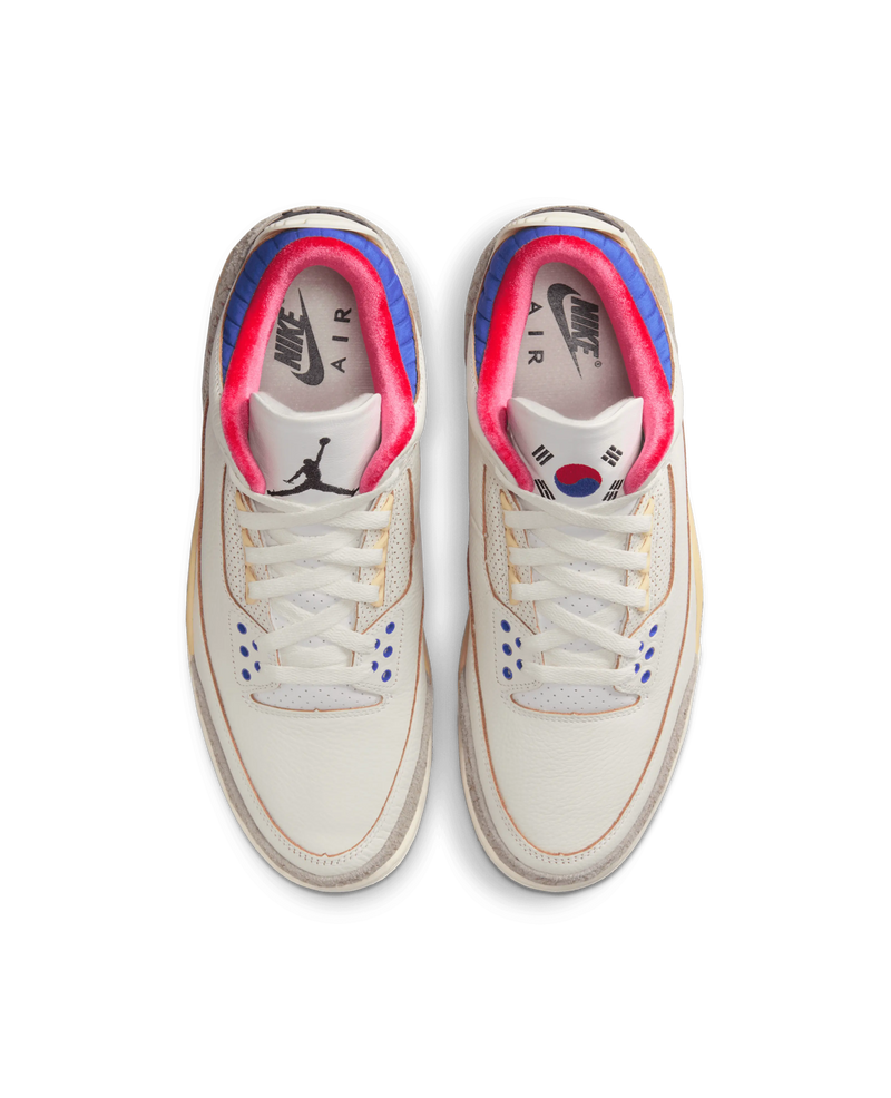 Nike Air Jordan 3 Retro OG Sp (White/Black-Sport Royal-Challange Red) Jordan