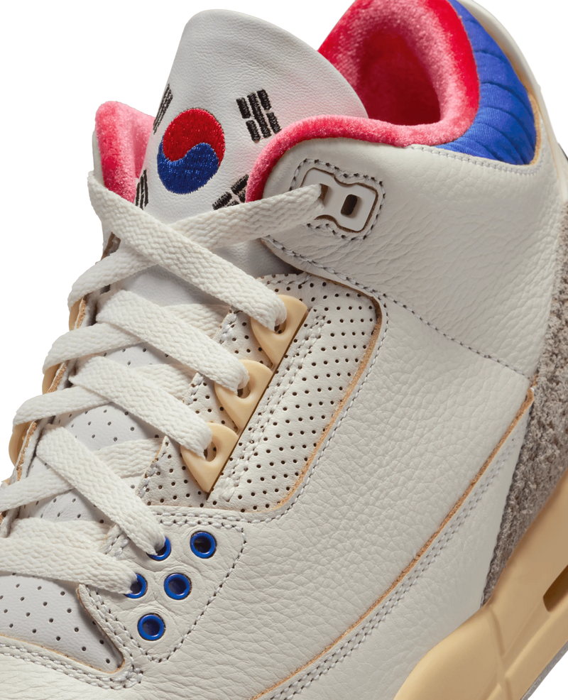 Nike Air Jordan 3 Retro OG Sp (White/Black-Sport Royal-Challange Red) Jordan