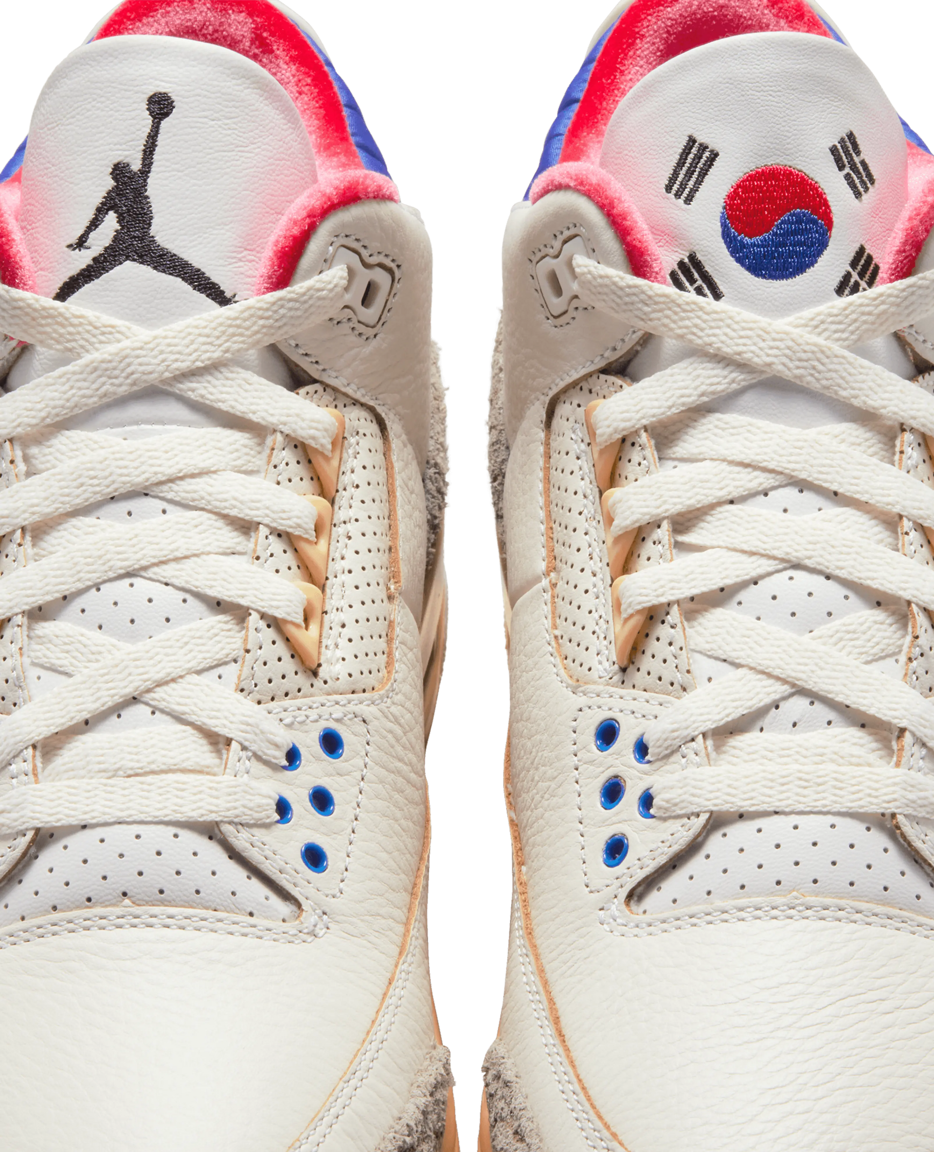 Nike Air Jordan 3 Retro OG Sp (White/Black-Sport Royal-Challange Red) Jordan