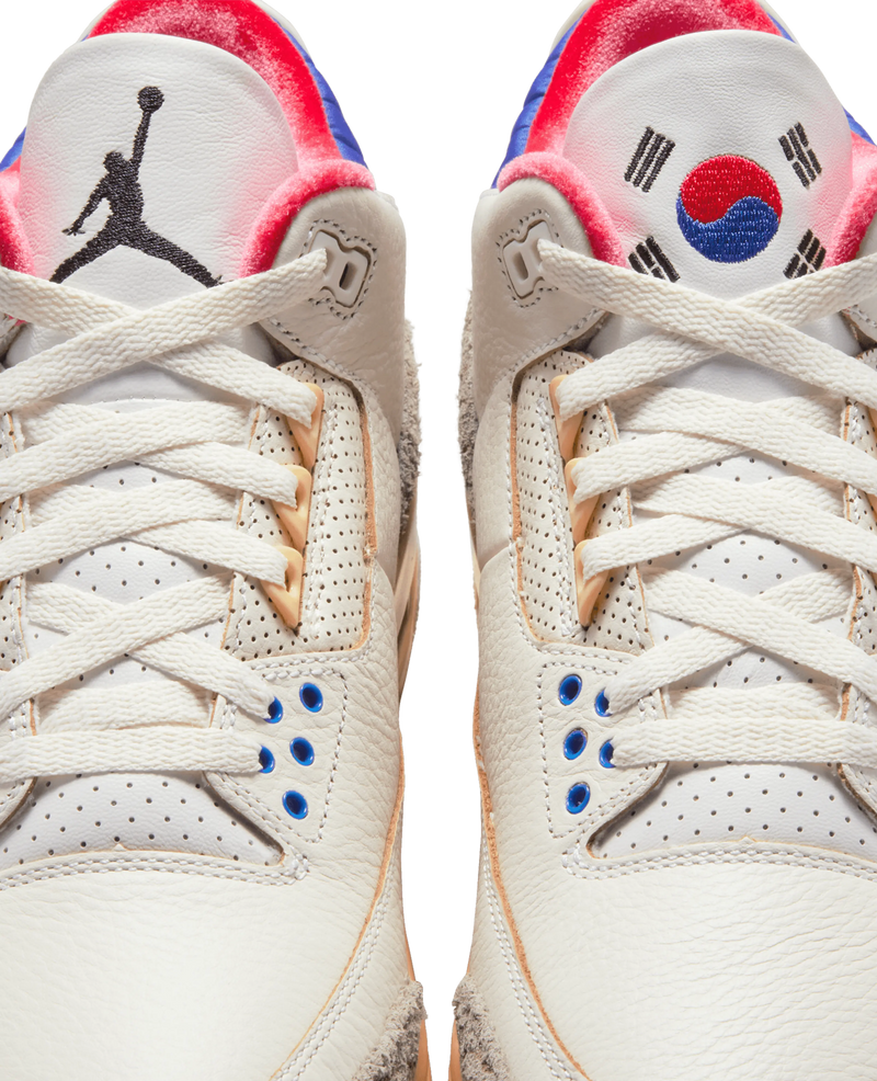 Nike Air Jordan 3 Retro OG Sp (White/Black-Sport Royal-Challange Red) Jordan