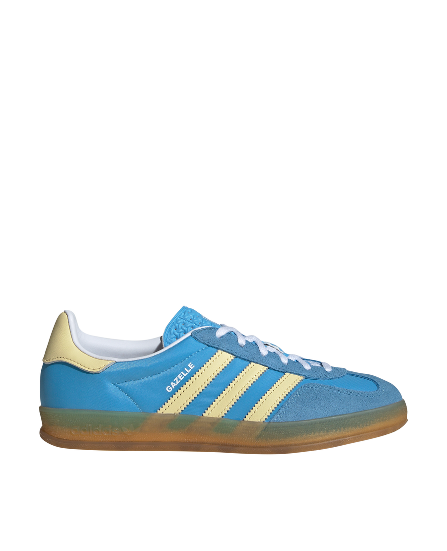 Adidas Gazelle Indoor WMNS (Semi Blue Burst/Almost Yellow/Footware White)
