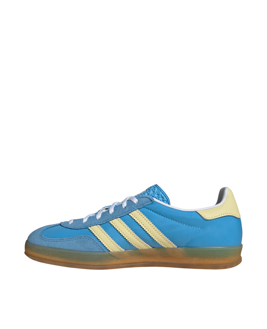 Adidas Gazelle Indoor WMNS (Semi Blue Burst/Almost Yellow/Footware White)