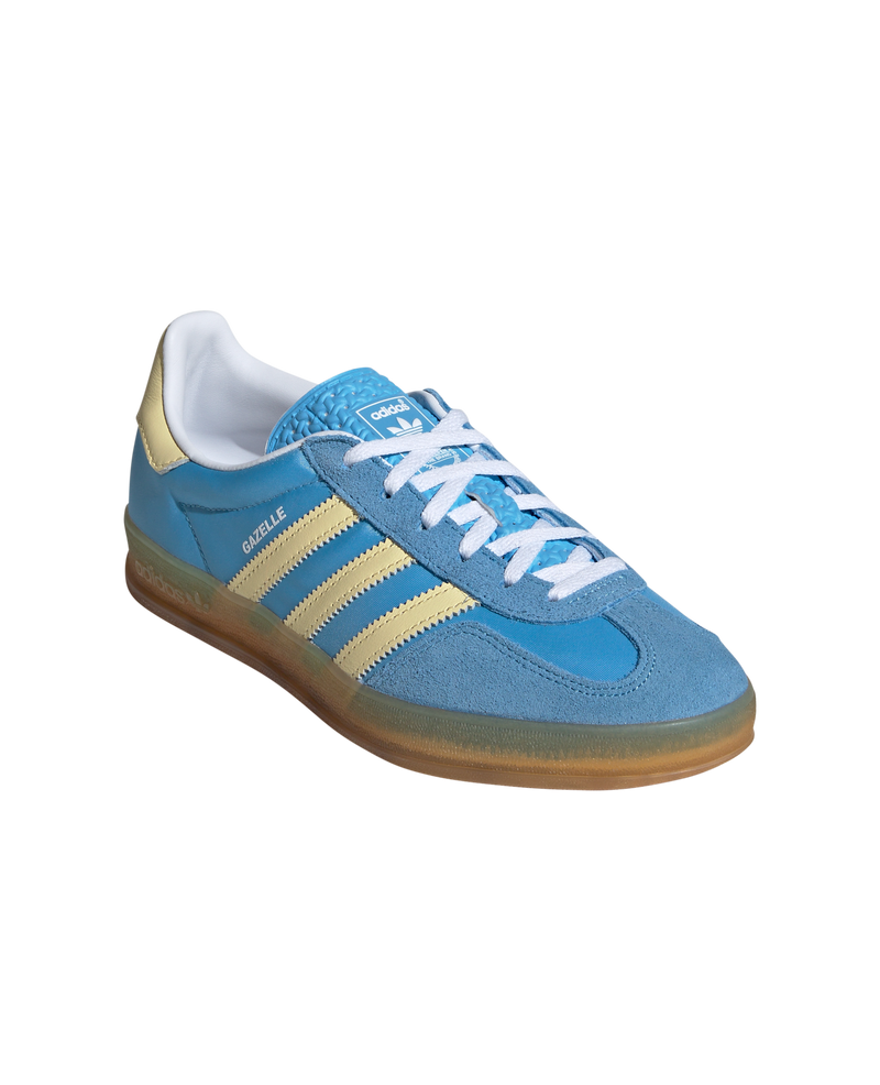Adidas Gazelle Indoor WMNS (Semi Blue Burst/Almost Yellow/Footware White)