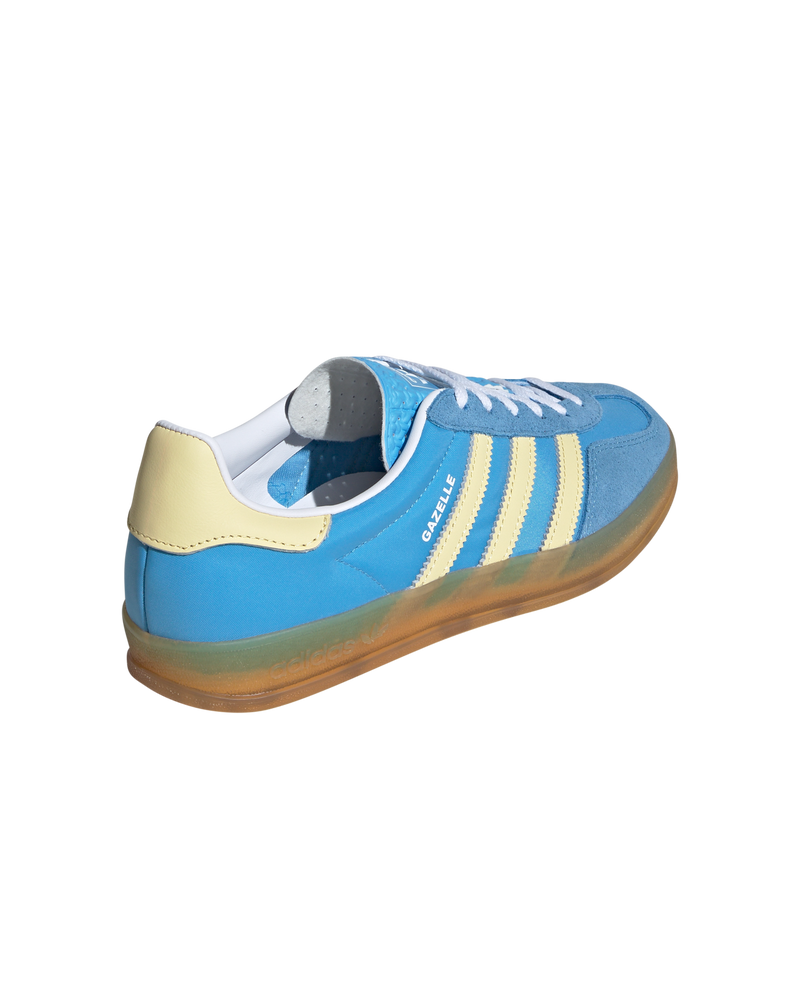 Adidas Gazelle Indoor WMNS (Semi Blue Burst/Almost Yellow/Footware White)