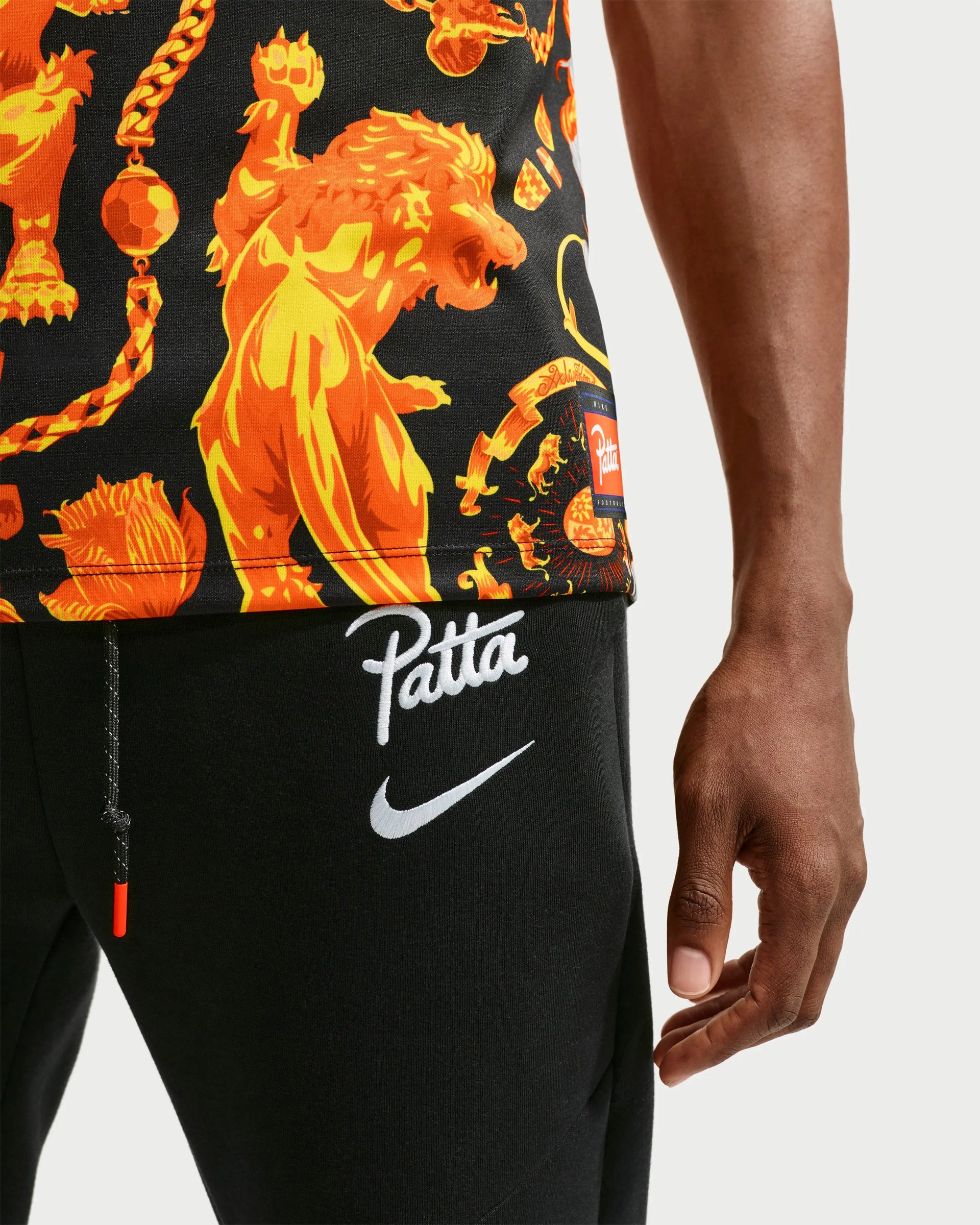 Patta x Nike KNVB Pre-Match Jersey (Black/Orange) Nike