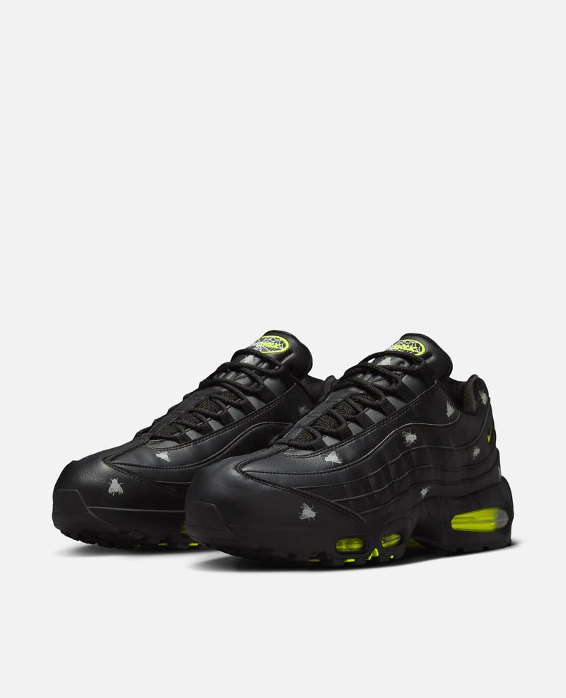 Nike Air Max 95 Premium (Black/Neon Yellow-Black-MTLC Dark Grey) Nike