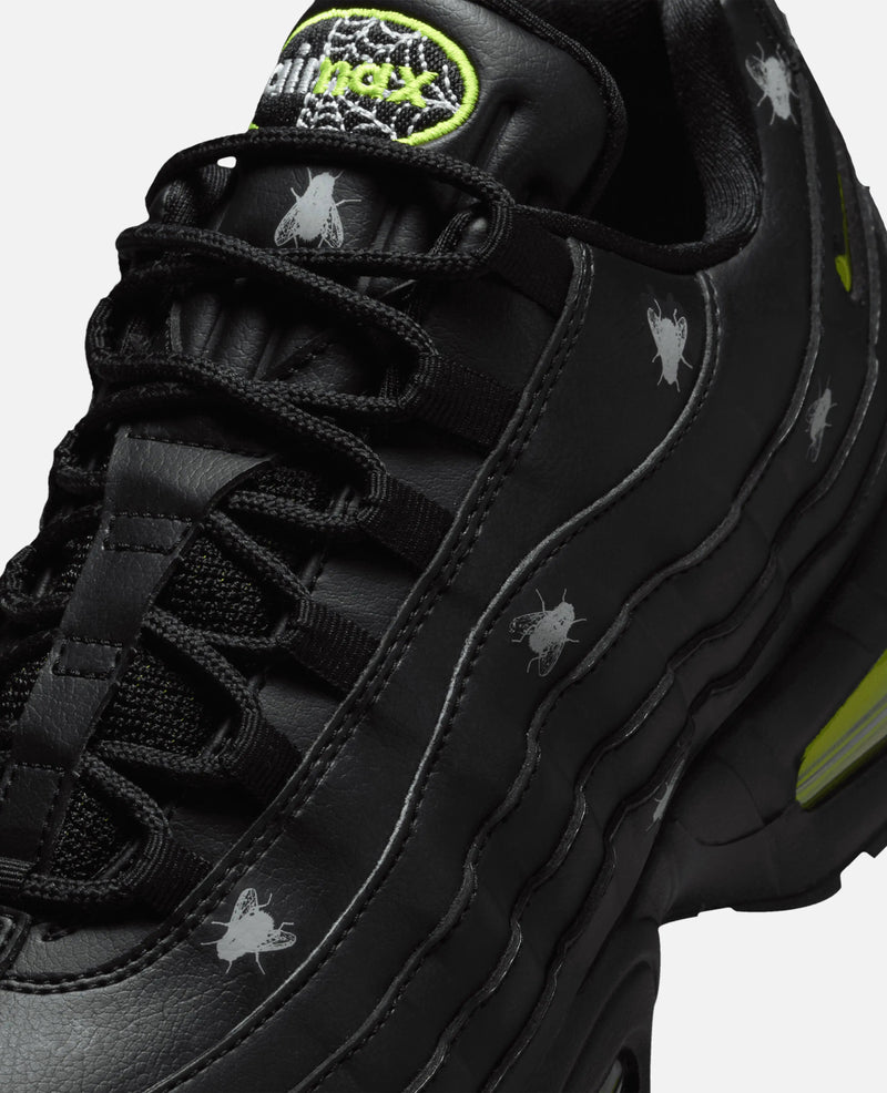Nike Air Max 95 Premium (Black/Neon Yellow-Black-MTLC Dark Grey) Nike