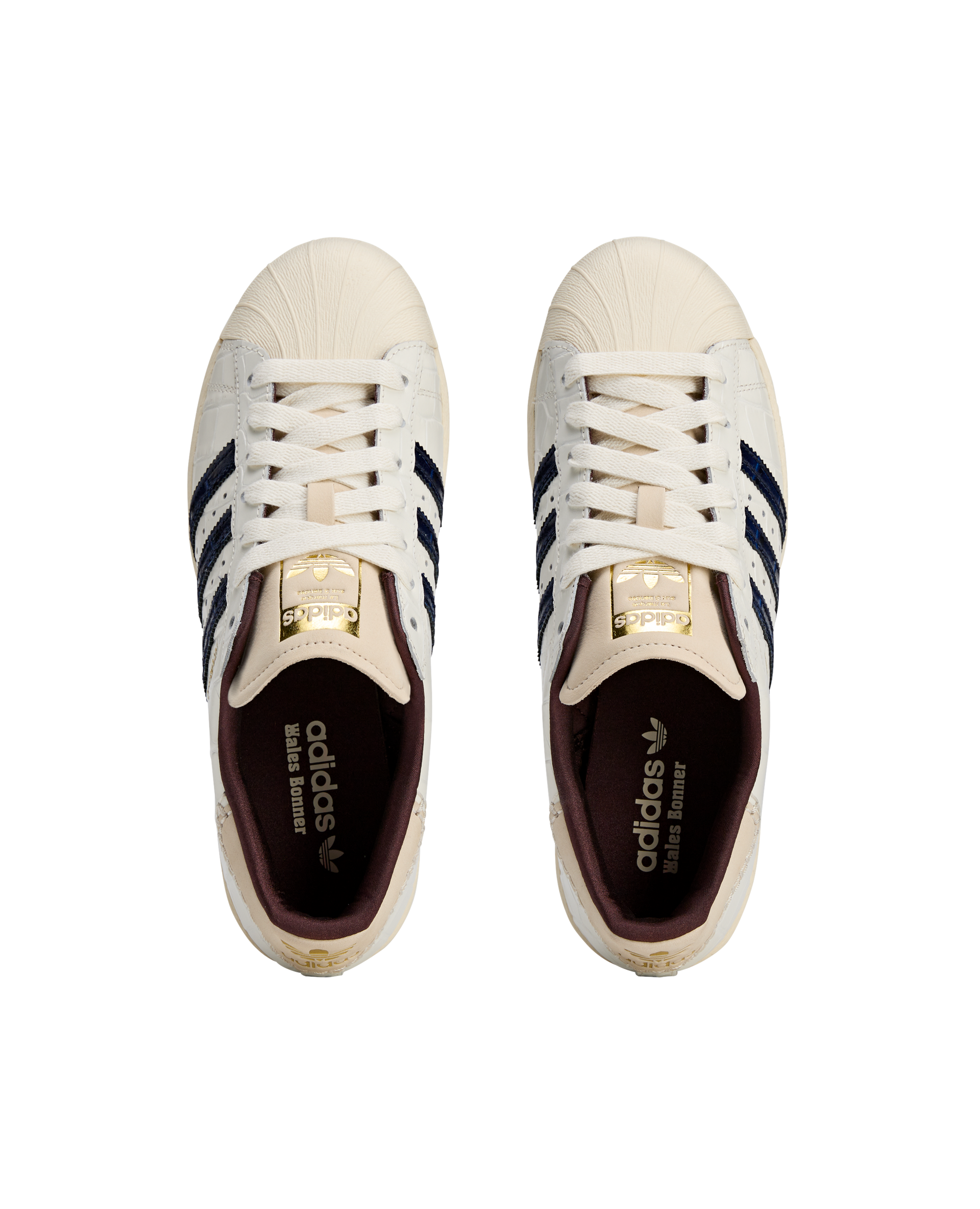 Adidas Wales Bonner Superstar (Wonder White/Collegiate Navy/Night Red)