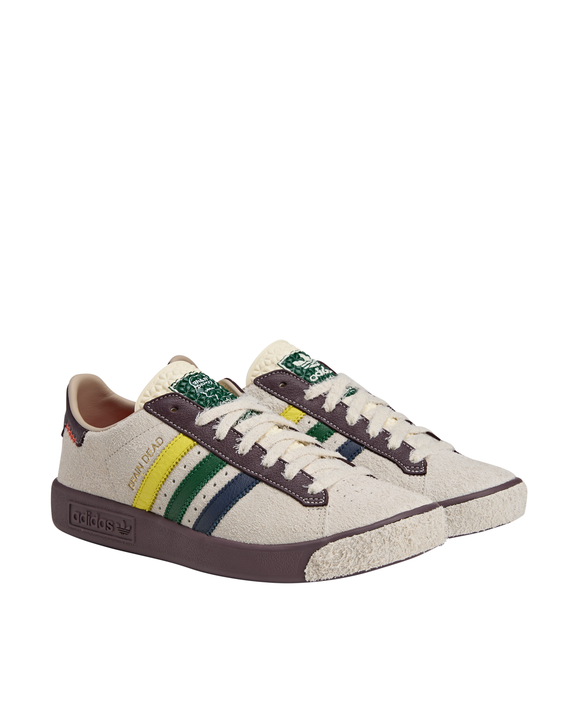 adidas Forest Hills Brain Dead x (Cream White/Pantone-Night Red)