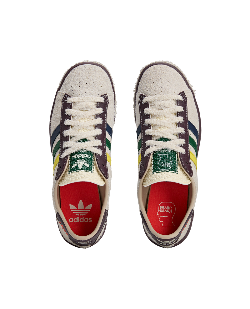 adidas Forest Hills Brain Dead x (Cream White/Pantone-Night Red)