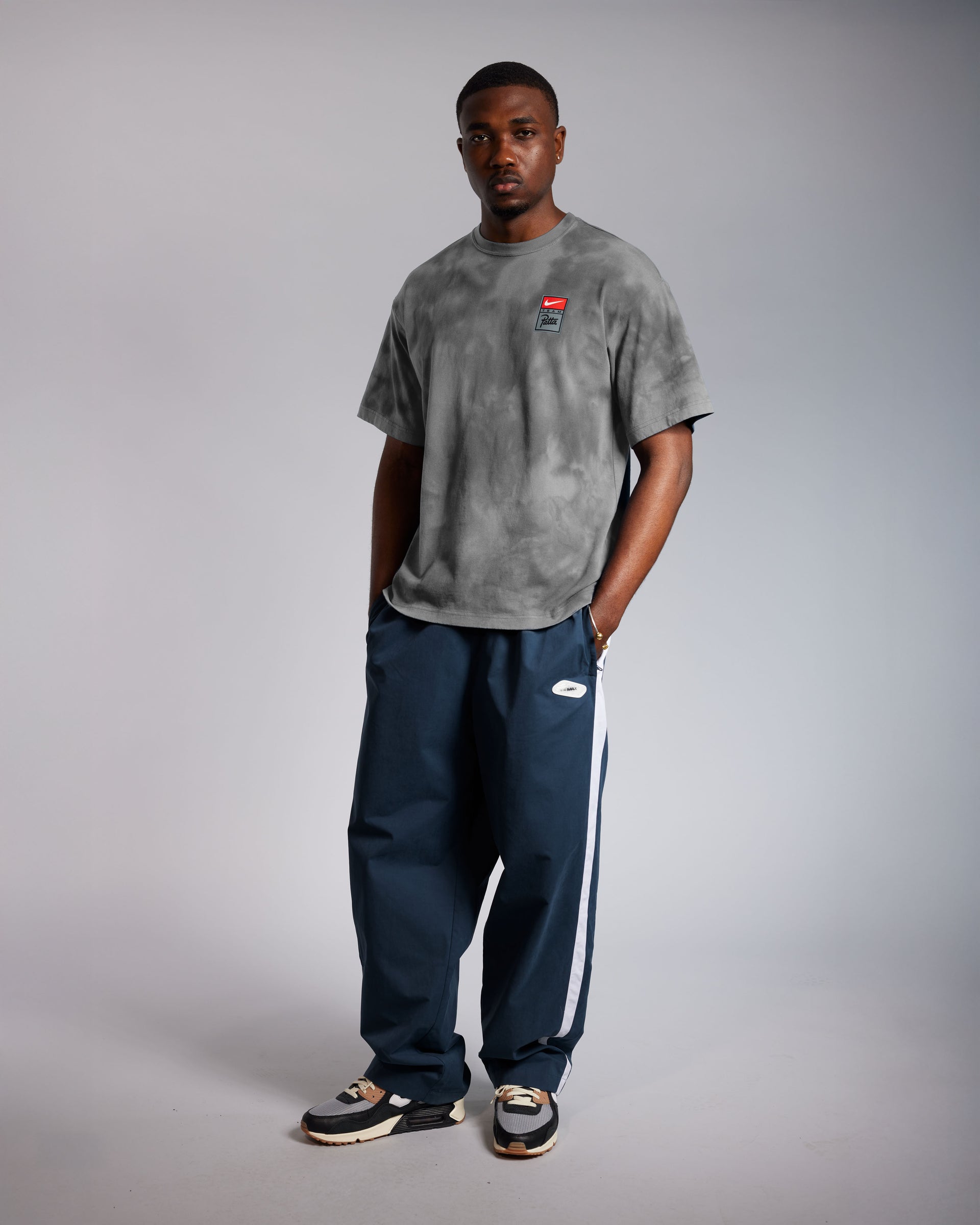 Patta x Nike NRG T-shirt GX Washed Grey