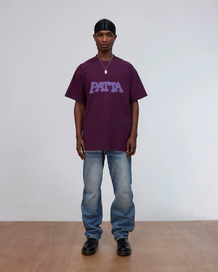 Patta Studs T-Shirt (Potent Purple) Patta
