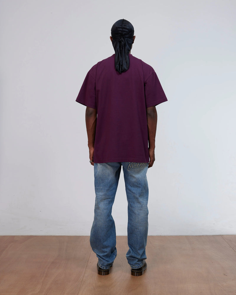 Patta Studs T-Shirt (Potent Purple) Patta