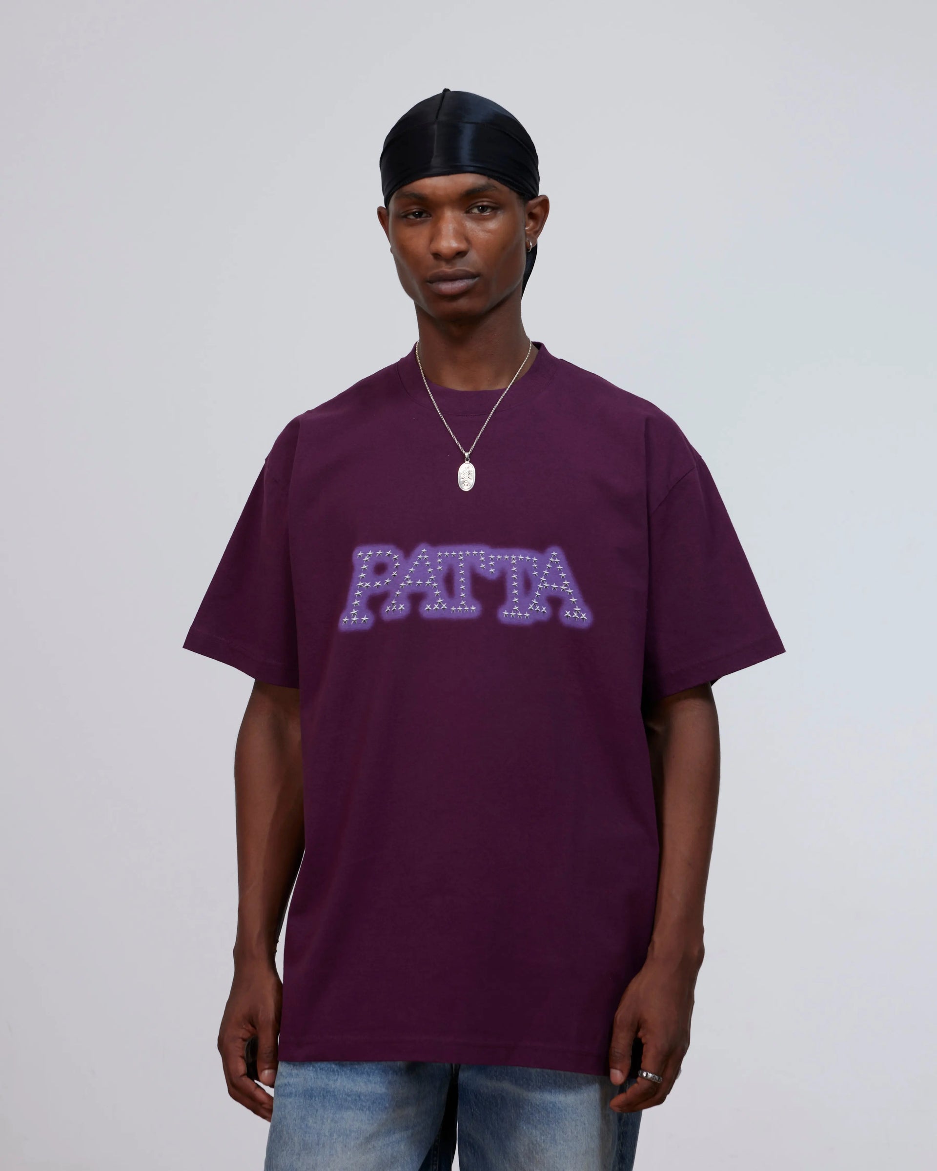 Patta Studs T-Shirt (Potent Purple) Patta