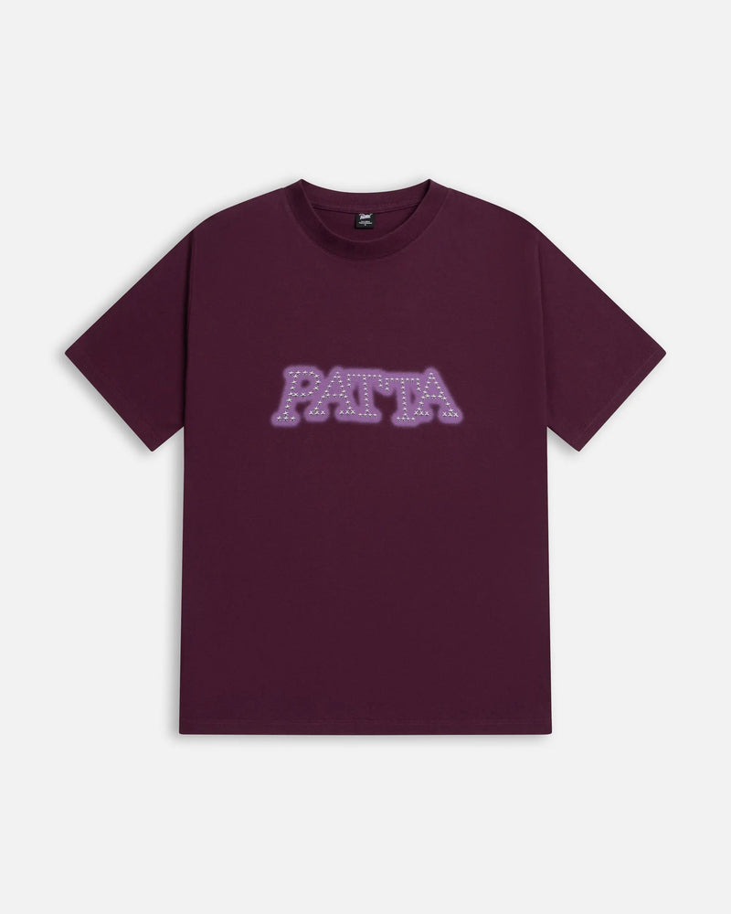 Patta Studs T-Shirt (Potent Purple) Patta
