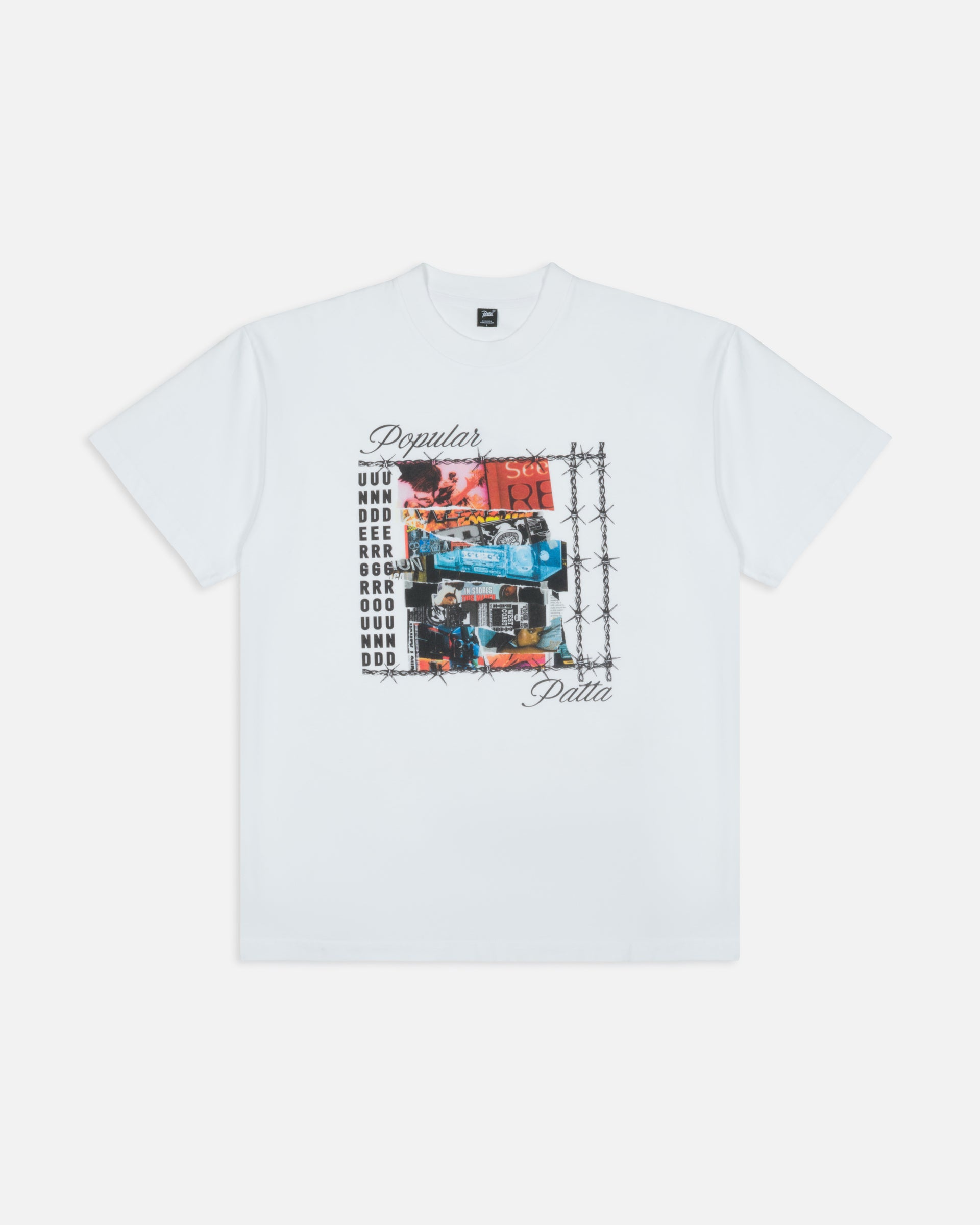 Patta Collage T-Shirt (Black) Patta