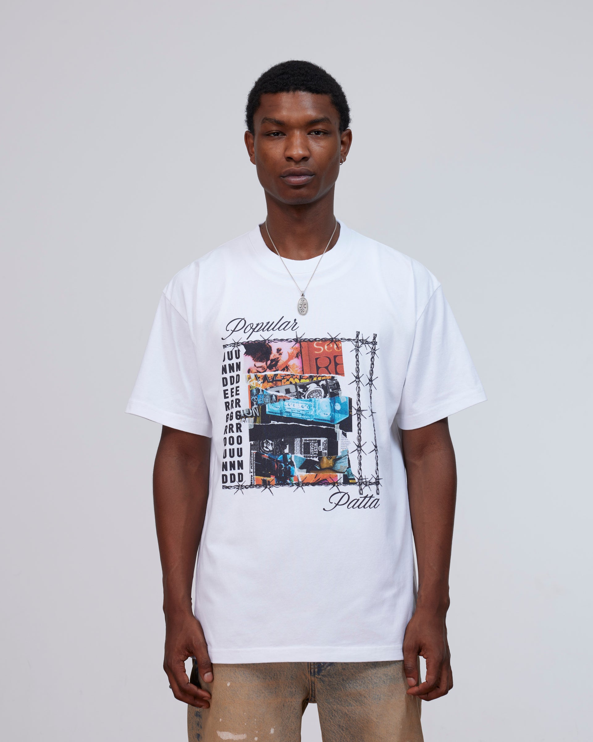 Patta Collage T-Shirt (Black) Patta