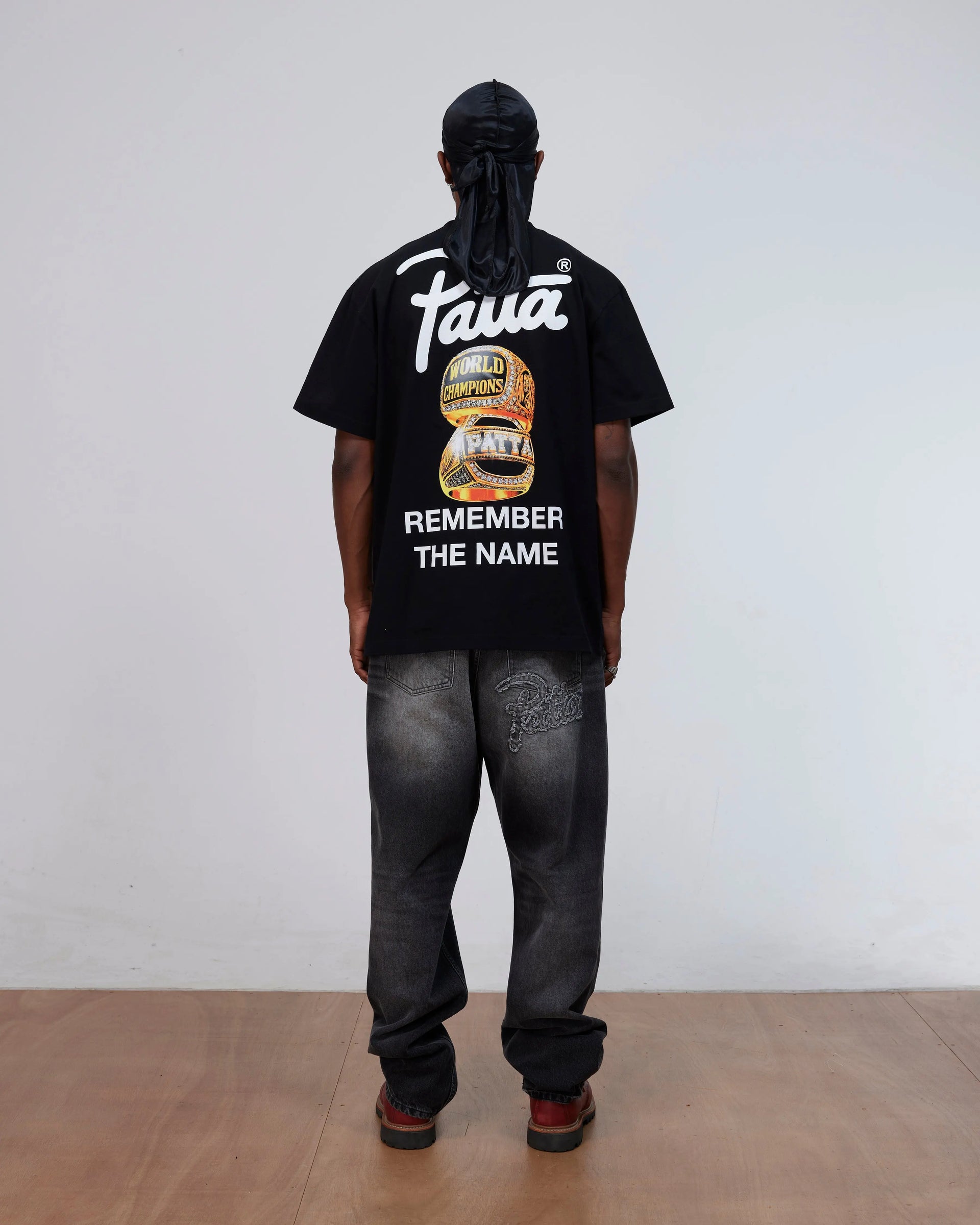 Patta Championship T-Shirt (Black) Patta