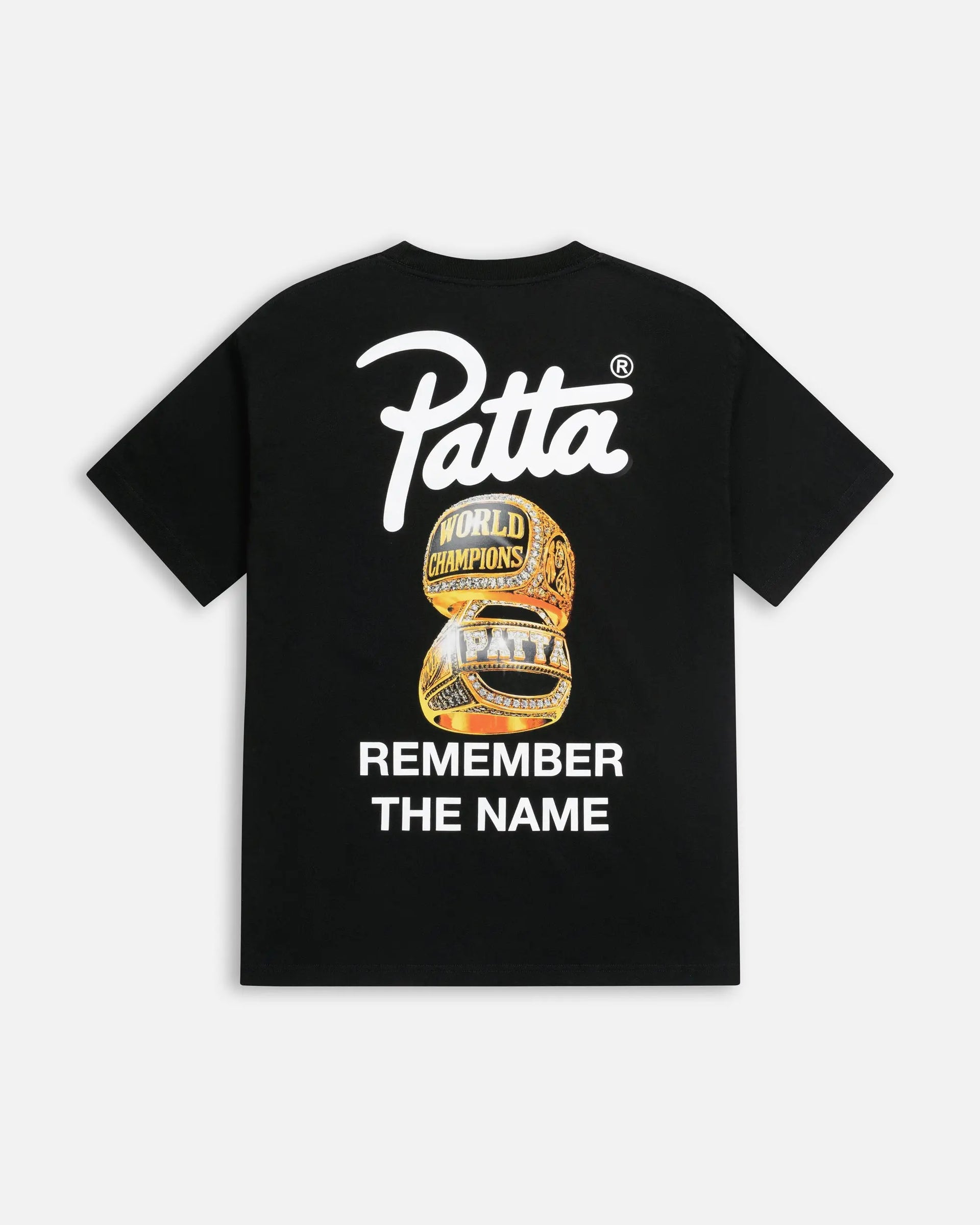 Patta Championship T-Shirt (Black) Patta