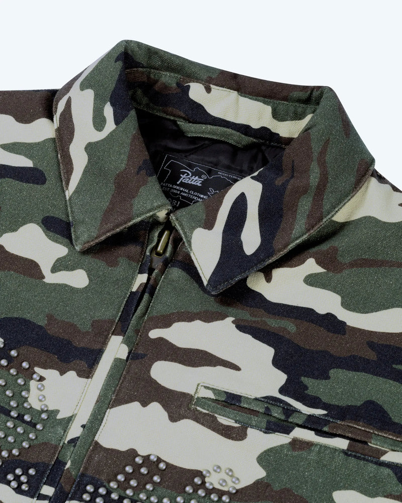Patta Camo Canvas Workwear Jacket (Mojave Dessert) Patta
