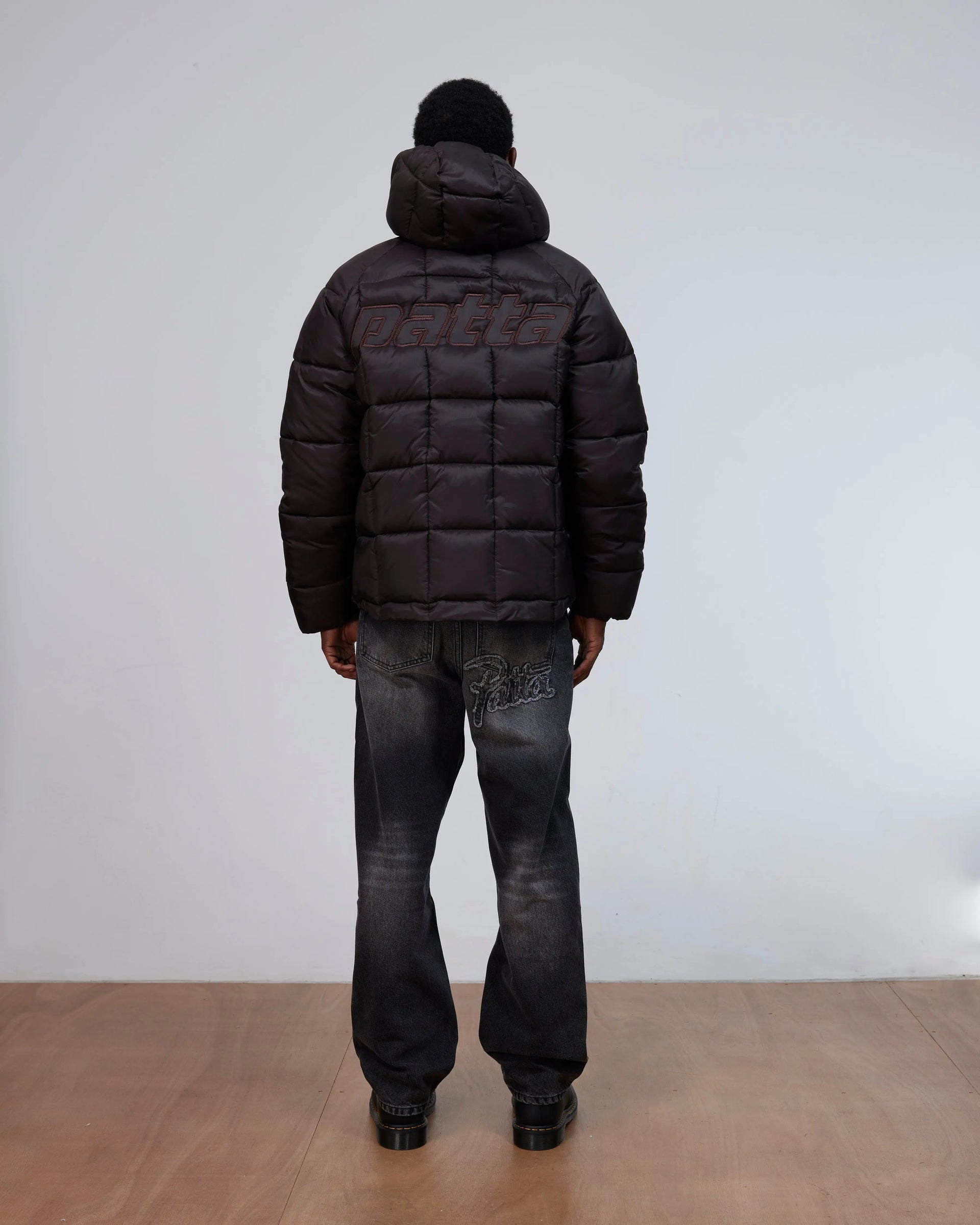 Patta Square Quilted Puffer Jacket (Java) Patta