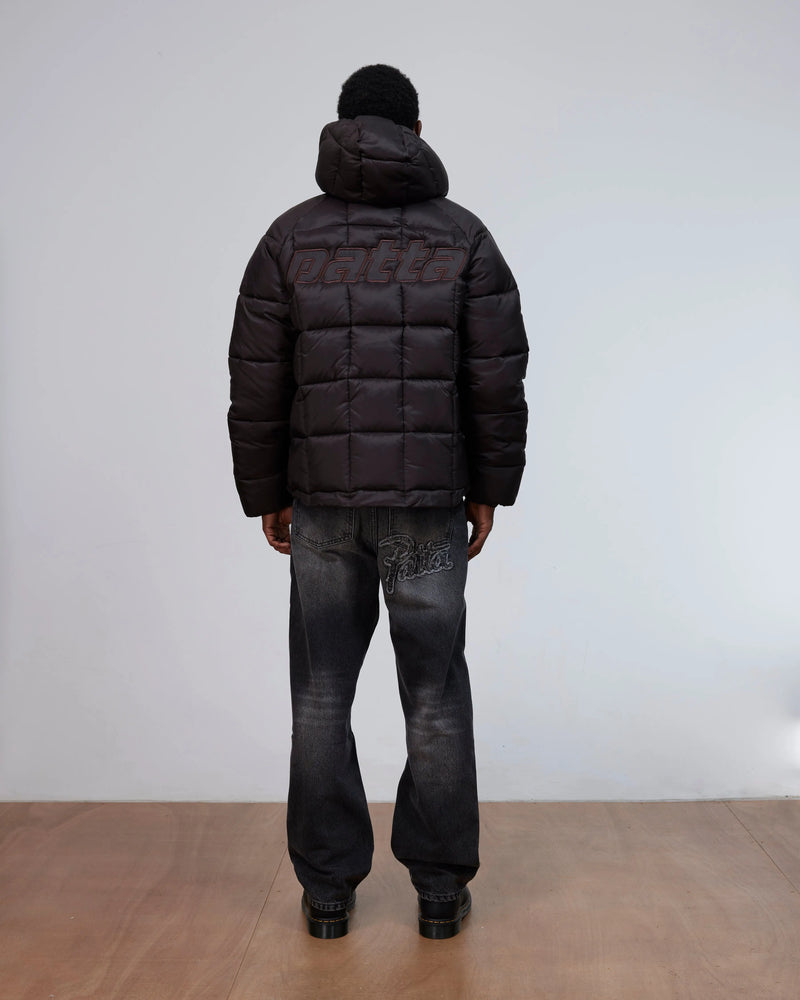 Patta Square Quilted Puffer Jacket (Java) Patta