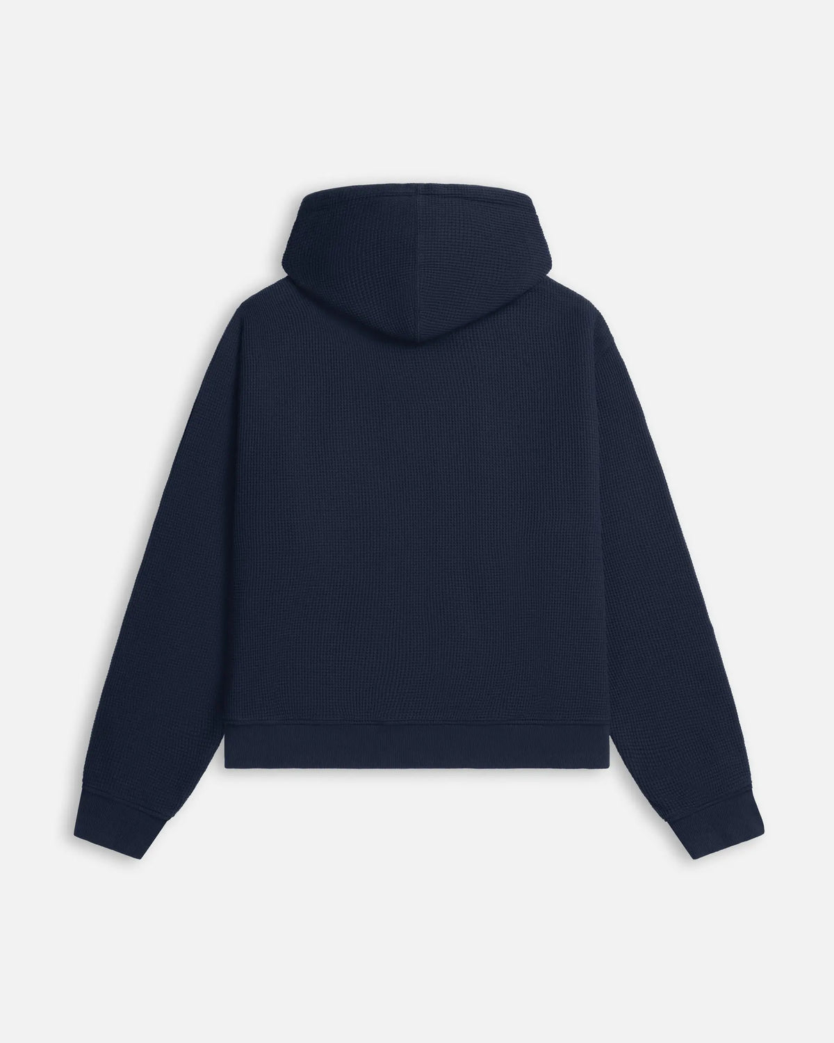 Patta Waffle Reversible Zip Up Hooded Sweater (Black Iris) Patta