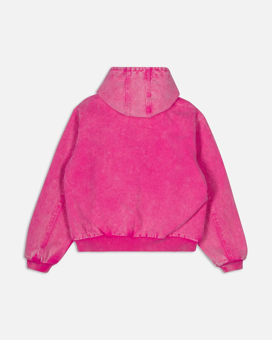 Patta Peace Canvas Hooded Jacket Fuchsia Purple (EA) Patta