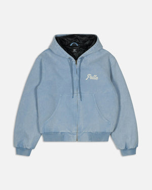 Patta Peace Canvas Hooded Jacket (Light Blue Denim) Patta