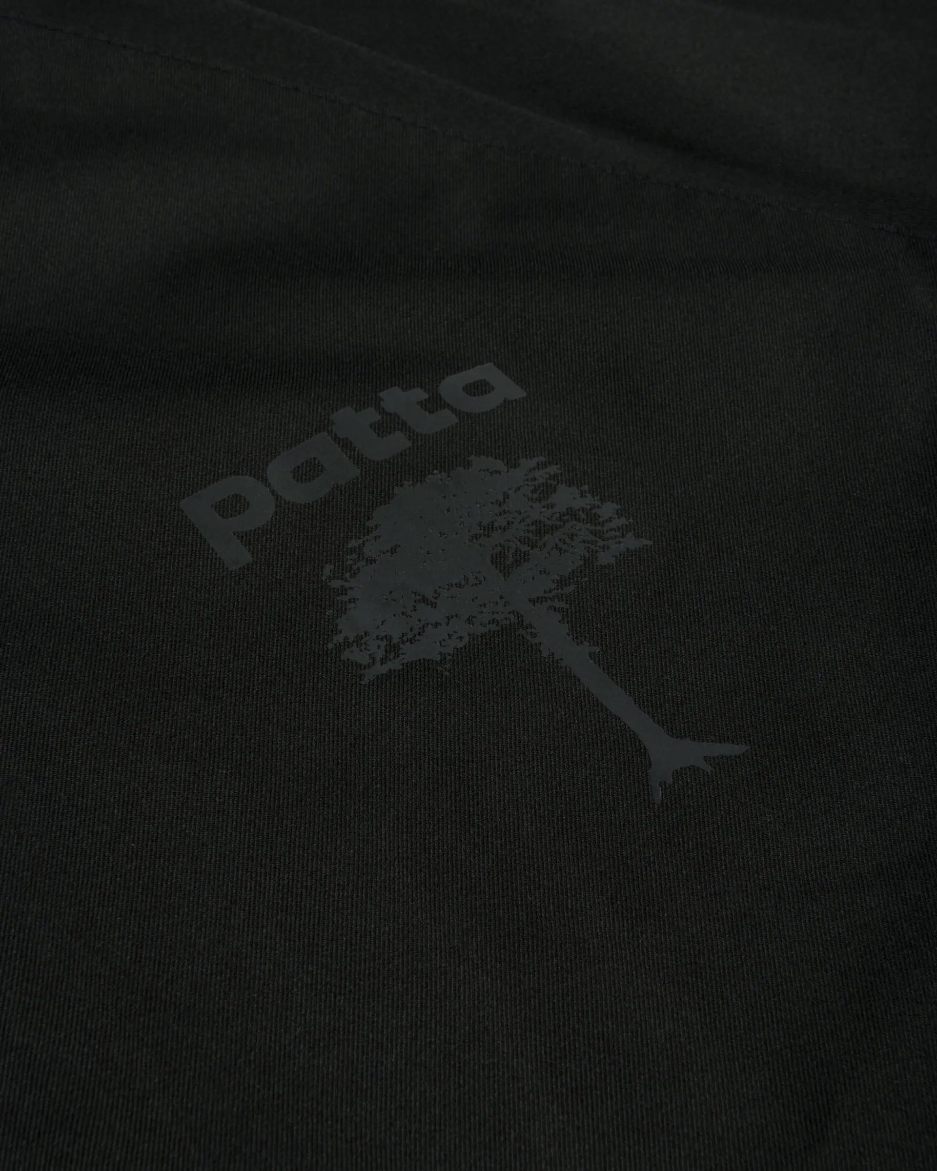 Patta 3M Reflective Waterproof Rain Jacket (Black) Patta