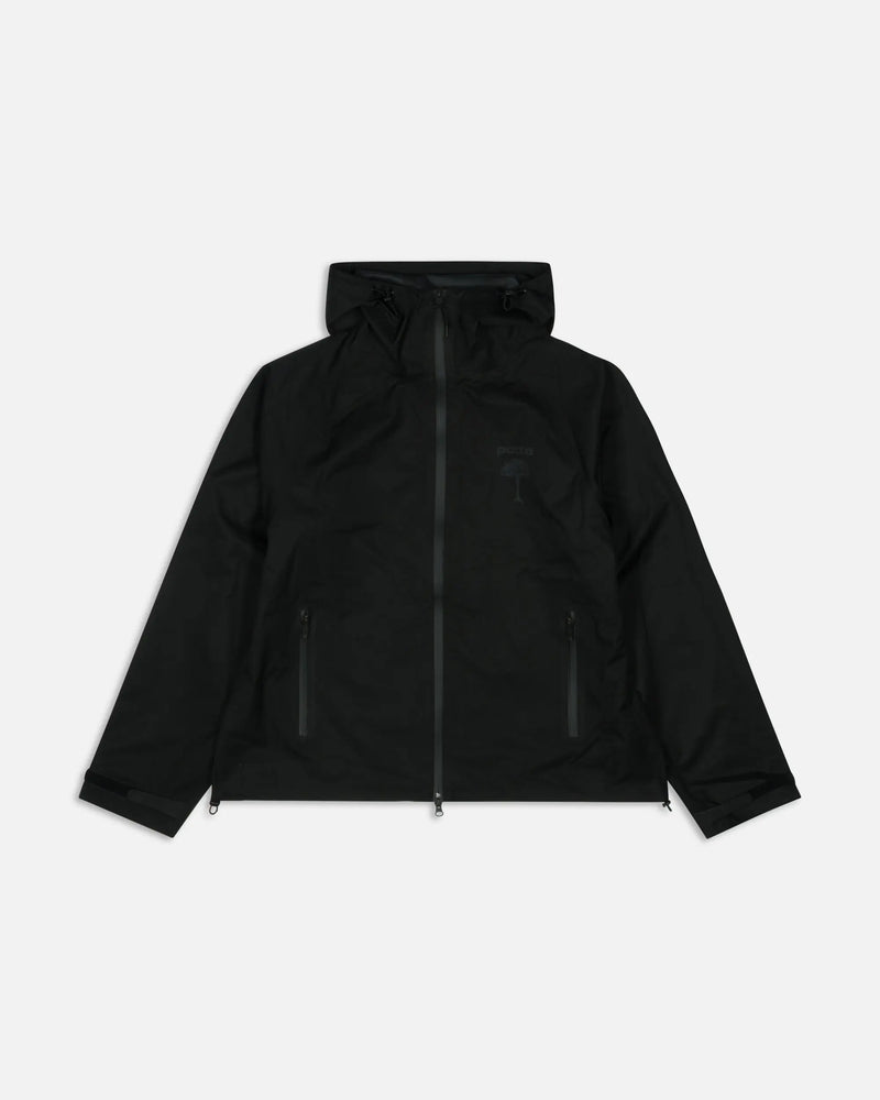 Patta 3M Reflective Waterproof Rain Jacket (Black) Patta