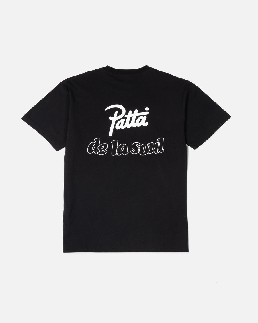 PRE-ORDER: Patta x De La Soul High Stakes T-Shirt (Black) Patta