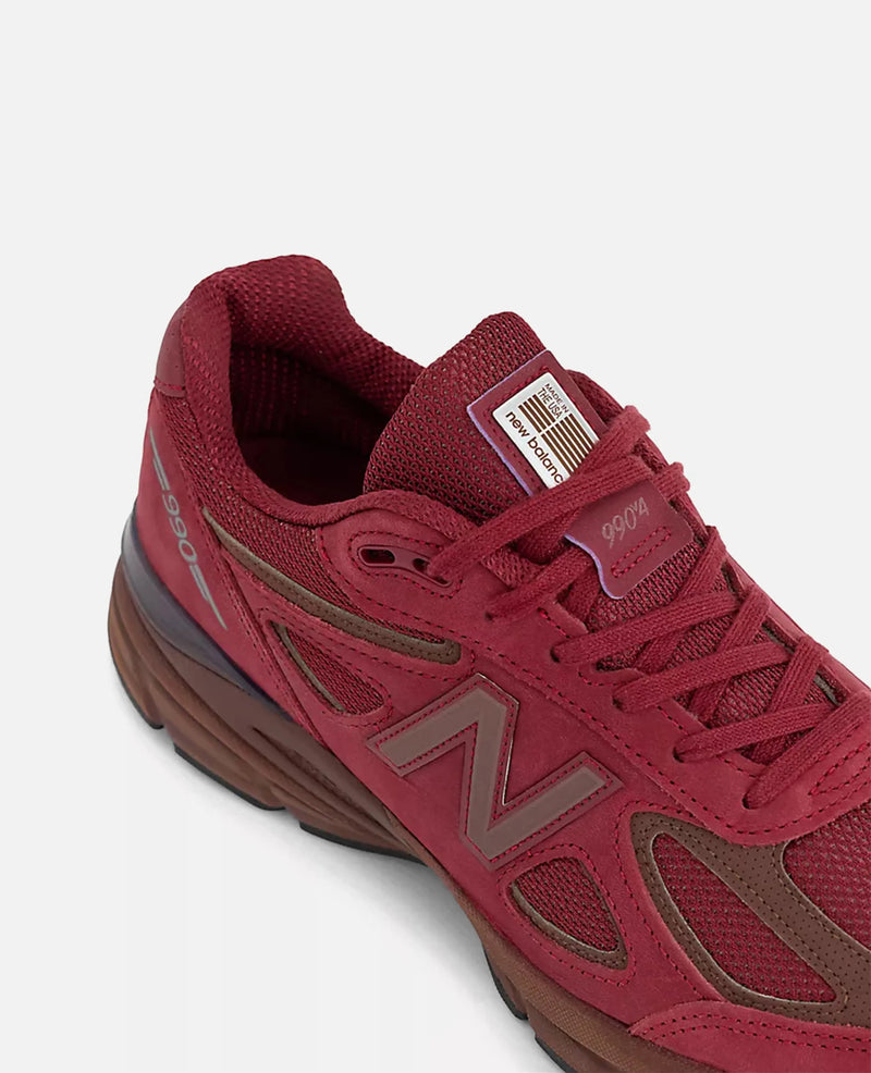 New Balance Made in USA 990v4 (Monarch Burgundy) New Balance NB