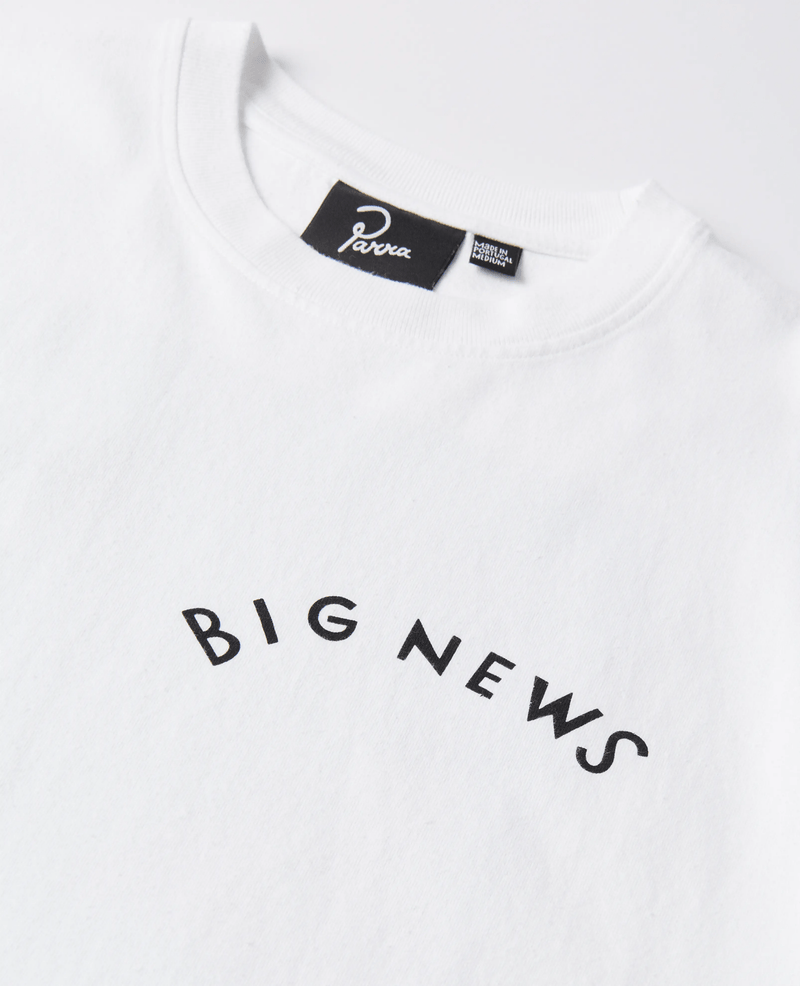 ByParra Big News T-shirt (White) - Patta