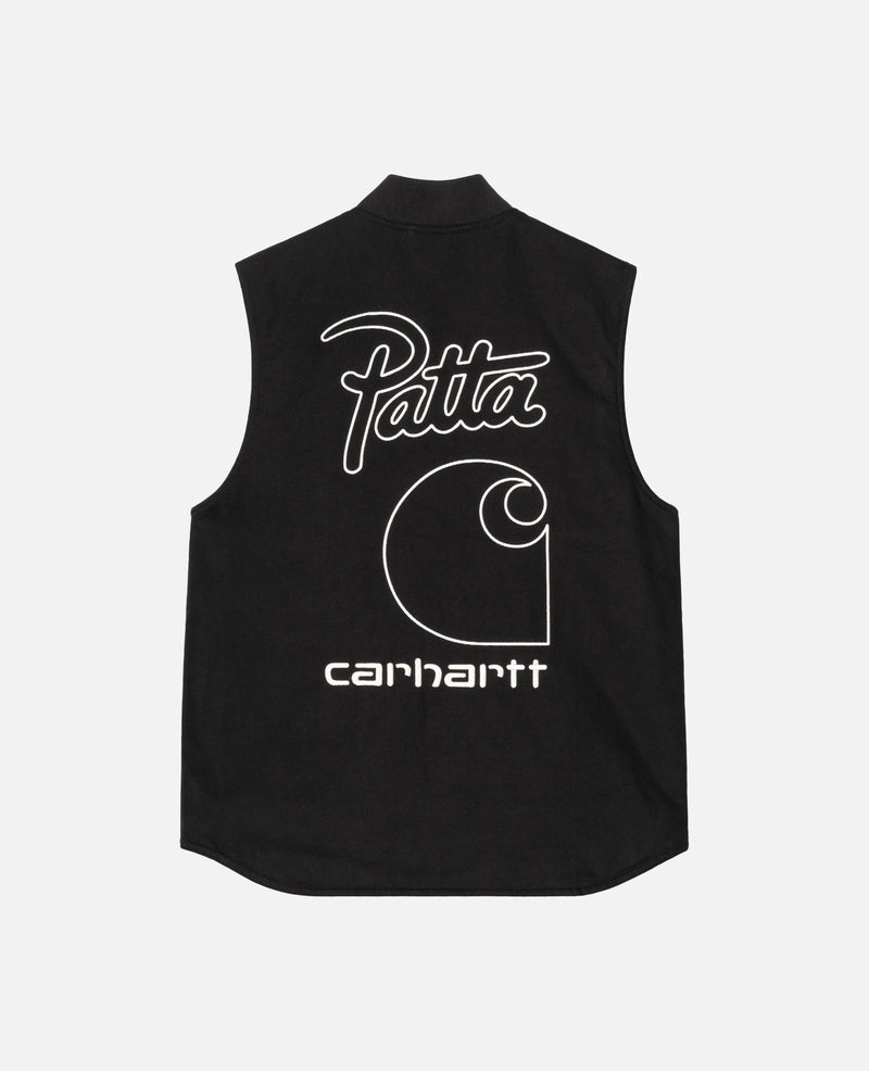 Patta x Carhartt Vest (Black) Patta x Carhartt