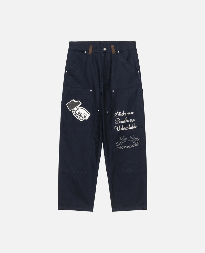Patta x Carhartt OG Double Knee Pant (Dark Navy) Patta x Carhartt