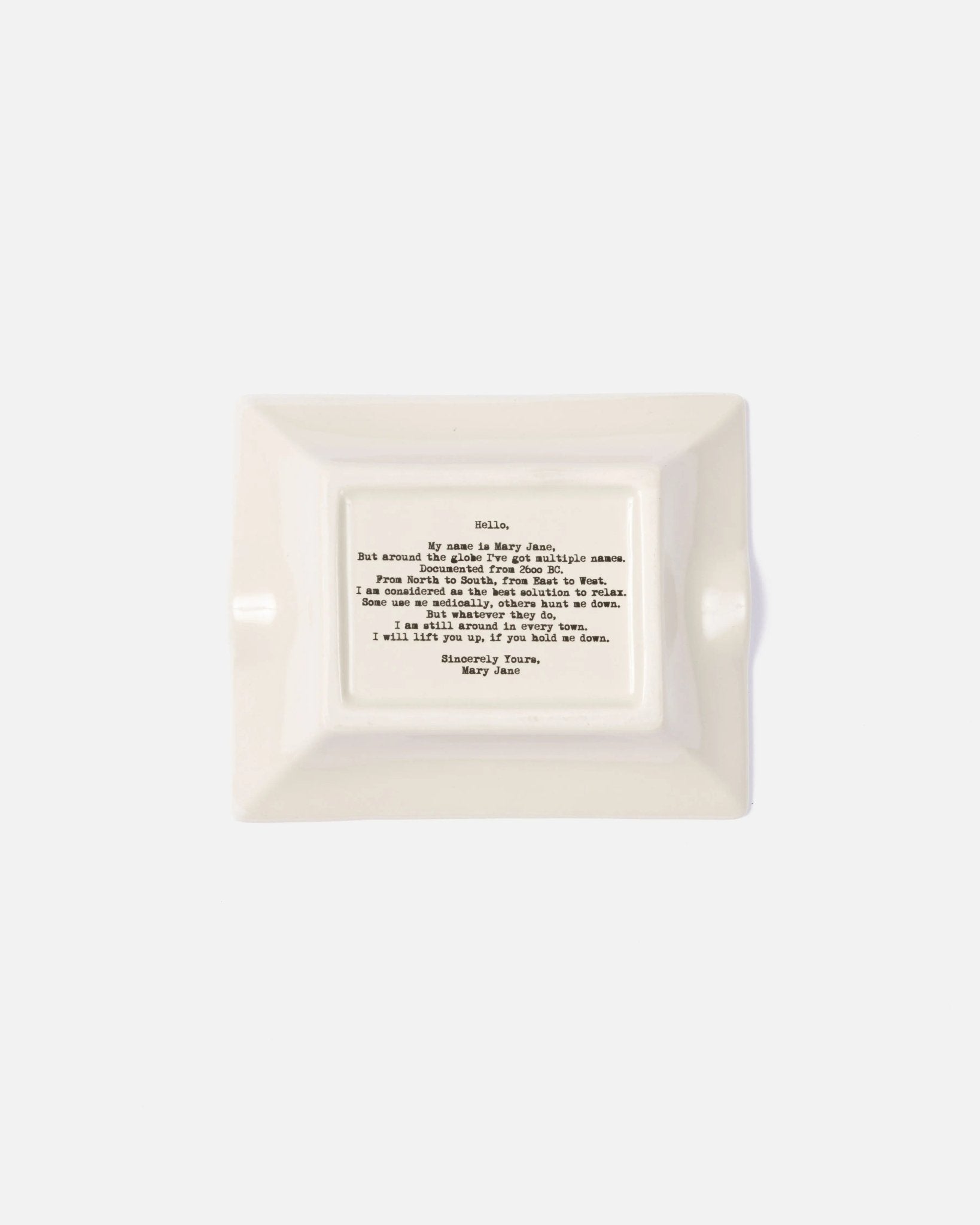 Patta 420 Stay High Ashtray (Beige) - Patta