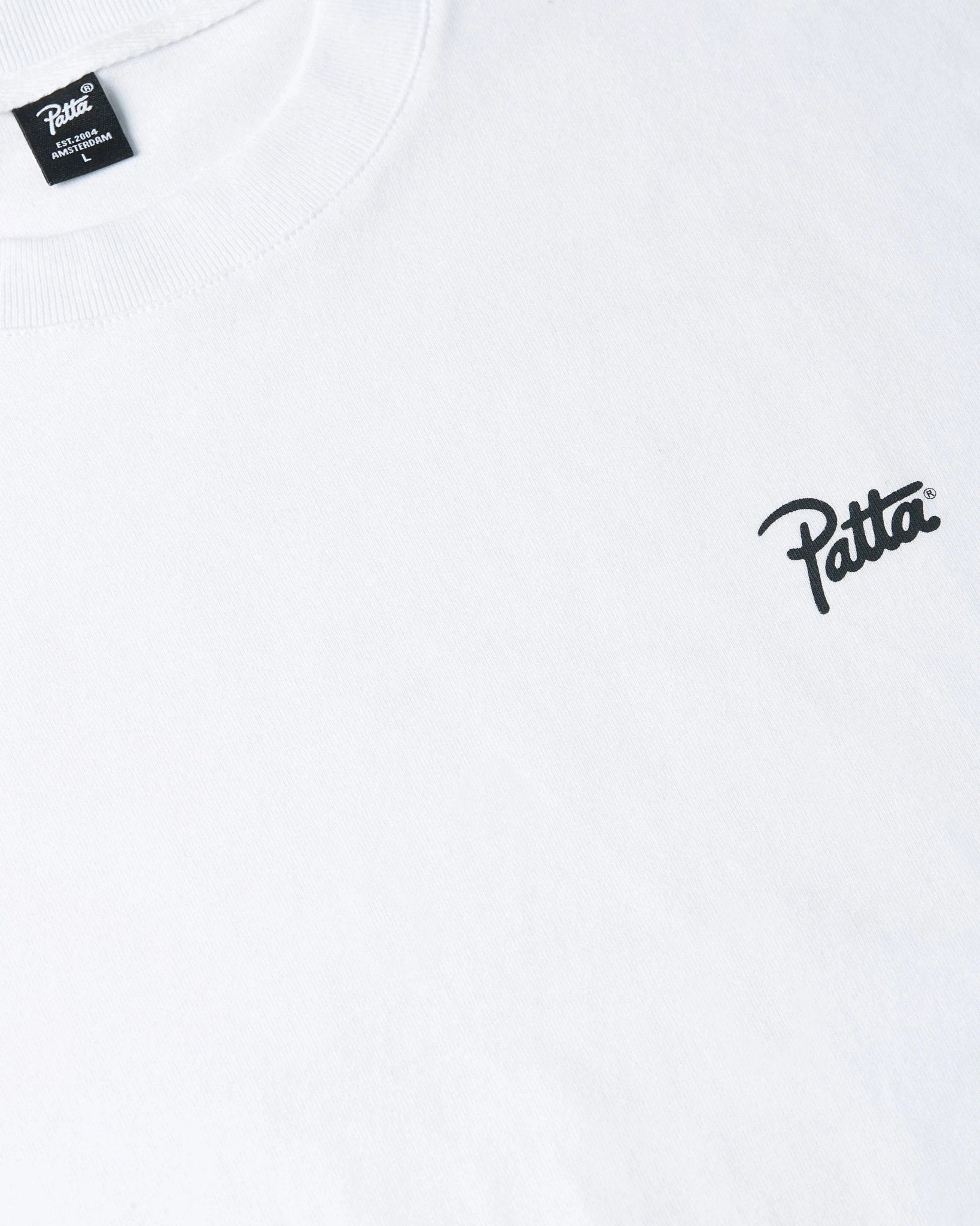 Patta Biker T-Shirt (White) - Patta