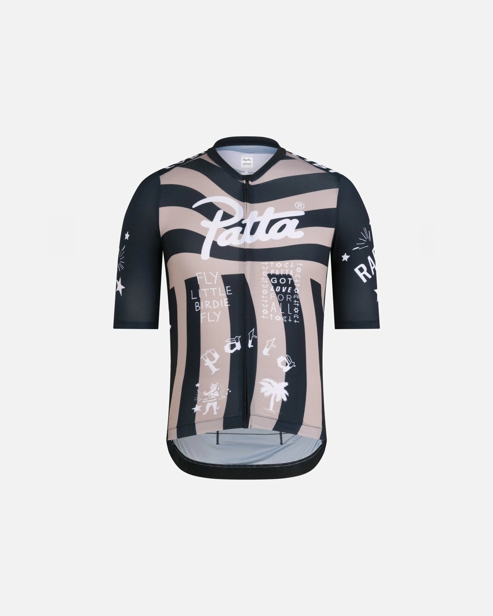 Patta x Rapha Men's Pro Team Training Jersey (Black/Stone